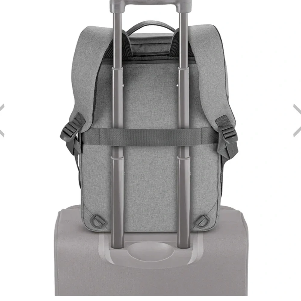 Solo hybrid backpack, converts from backpack to briefcase, new